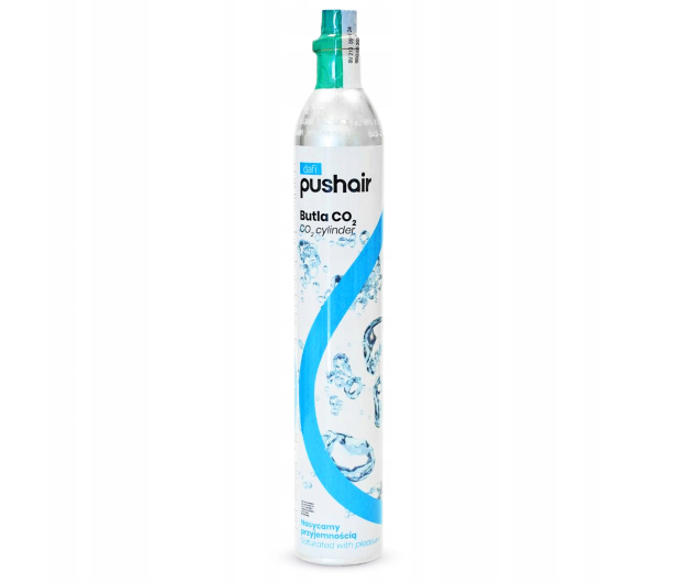 DAFI PushAir Saturator z nabojem Co2 + 2 butelki 0,7l biały - 1484388 - zdjęcie 3